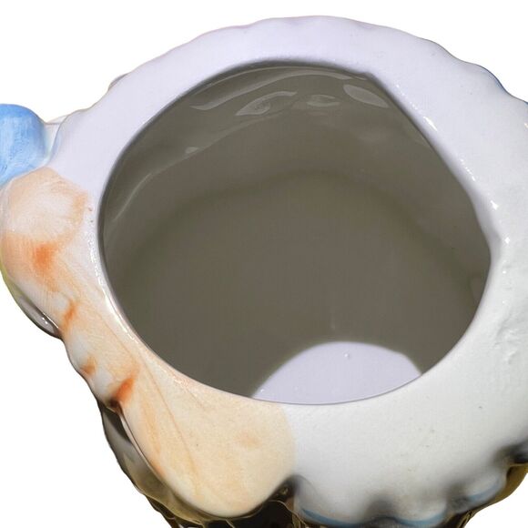 Vintage Heritage Mint Figural Ceramic Lady Mama Duck Teapot Decor Only 7x7.5‎ in - Picture 9 of 11